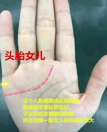 手相中"纹路"告诉你,"一条纹一个命"生男生女早已注定