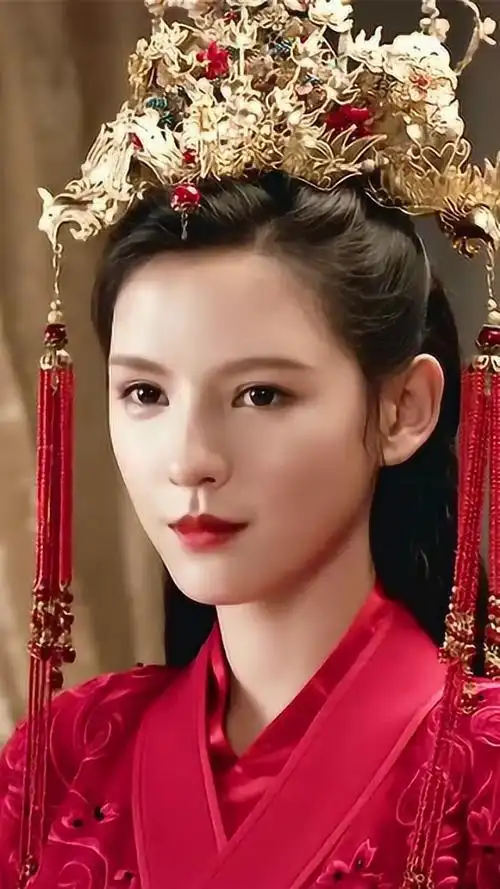 张予曦的盛世美颜,红色嫁衣太惊艳,就算妖怪我也认了!