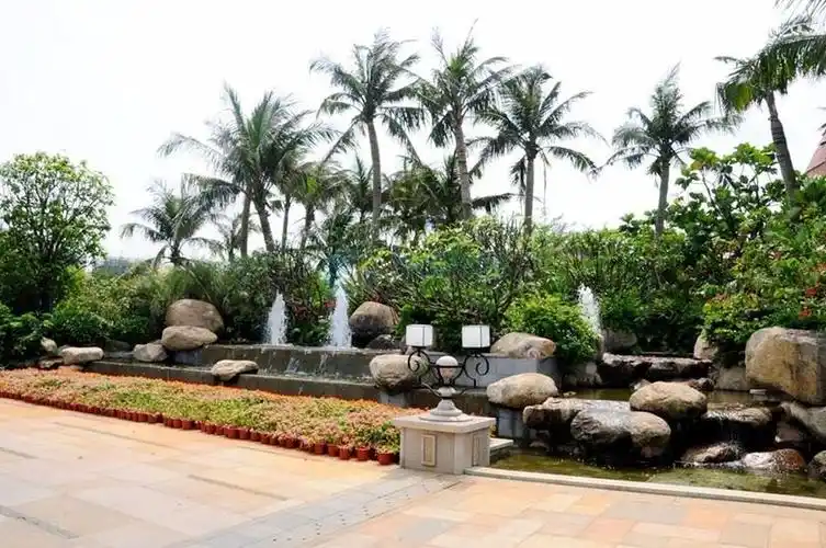 绿地海城小区水系景观实景图