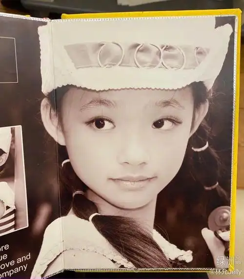 林允这张童年照也太鲶了吧