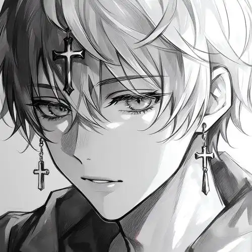 十字架男生头像💖