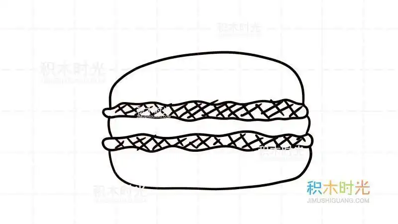 马卡龙简笔画马卡龙简笔画可爱带表情