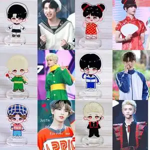 q版黄明昊立牌justin春丽小王子卡通周边人形立牌应援物