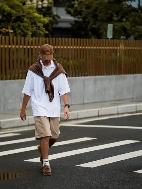 175男生日常穿搭日系polo衫搭配