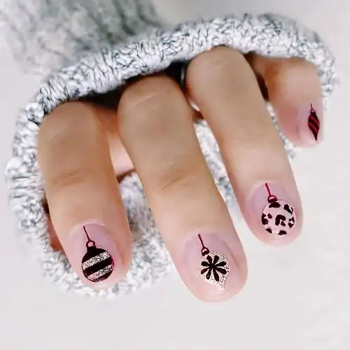 卡通美甲图片大全可爱(圣诞美甲推荐) - 赤虎壹号