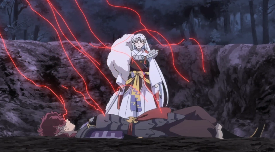 半妖的夜叉姬:麒麟丸领便当,杀生丸,犬夜叉全家团聚_腾讯新闻