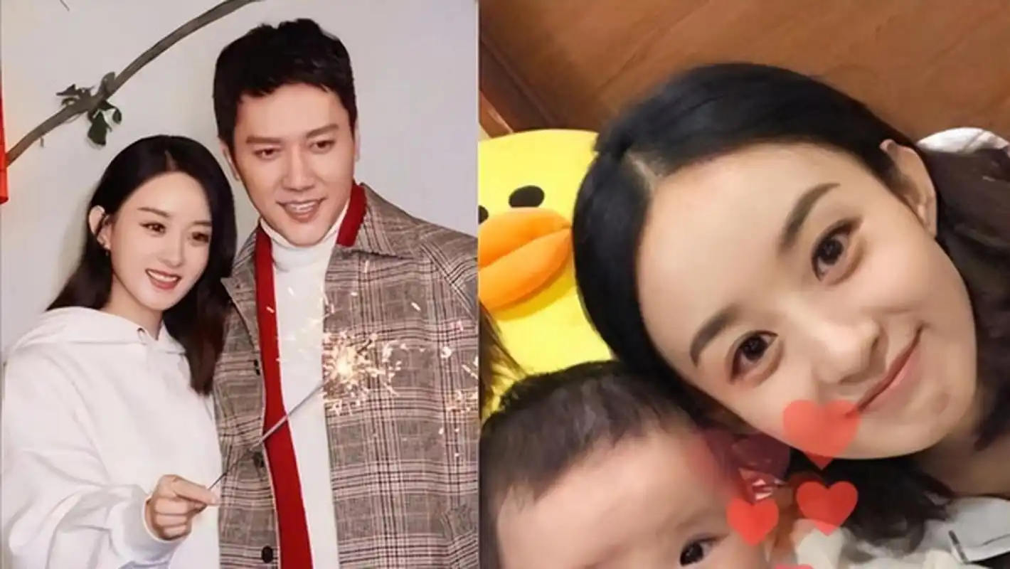 赵丽颖冯绍峰离婚后,一家三口首次同框,两人合体带娃被疑已复婚,4岁