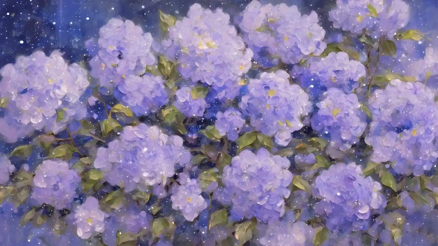 淡紫色星空壁纸,梦幻又浪漫90