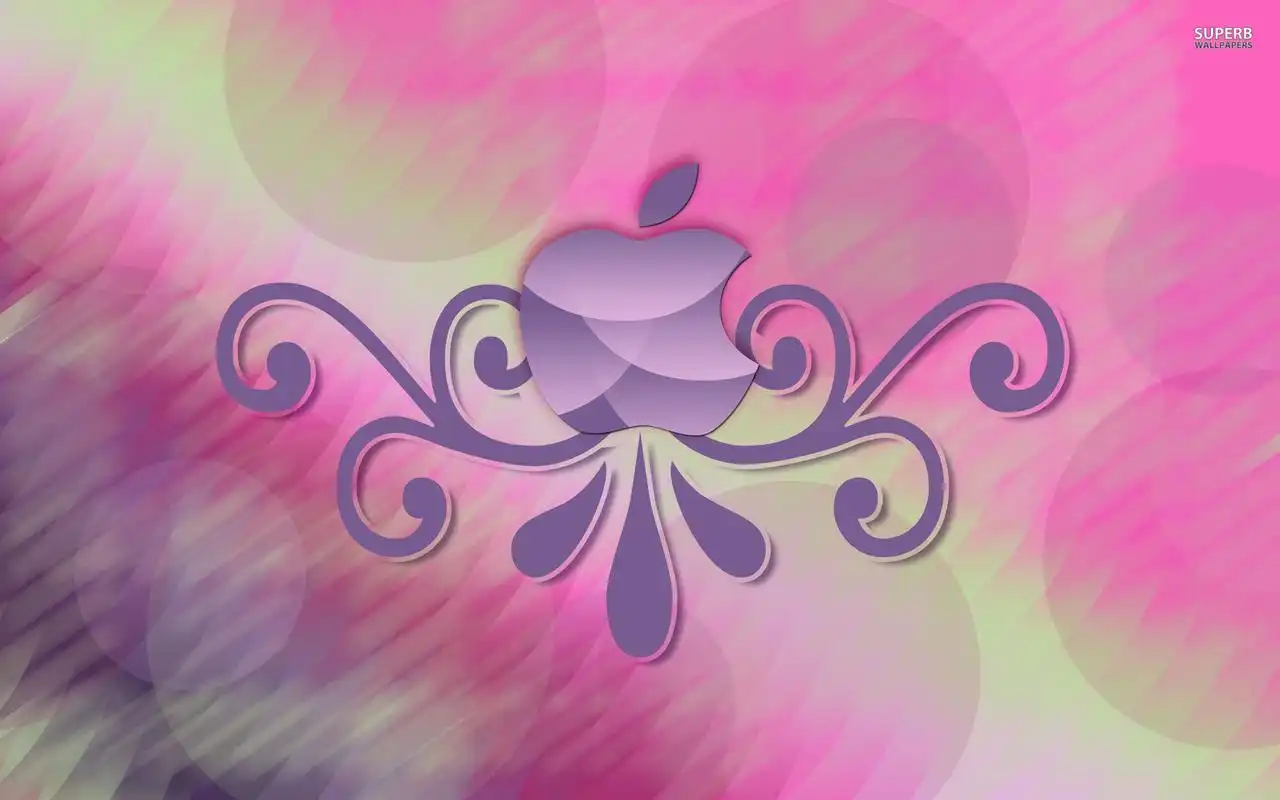 苹果标志设计高清电脑壁纸