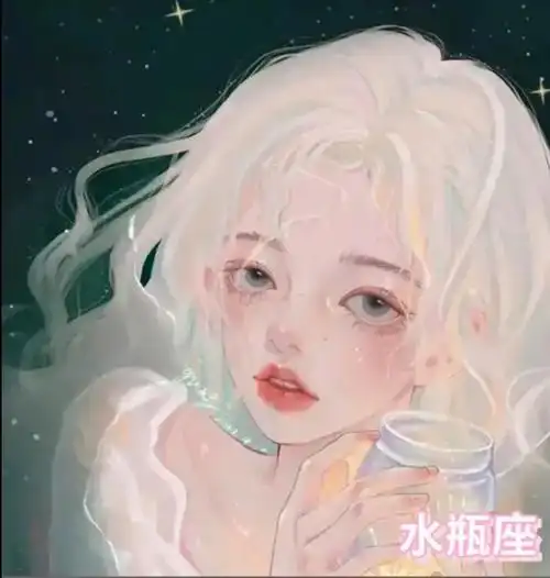 十二星座动漫少女图片