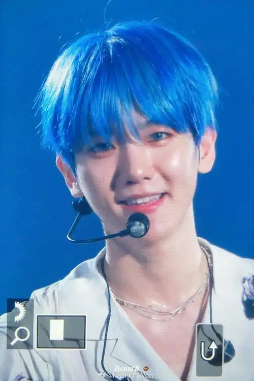 太可以了,是蓝发仙子哥哥啊!生图超绝太能打了