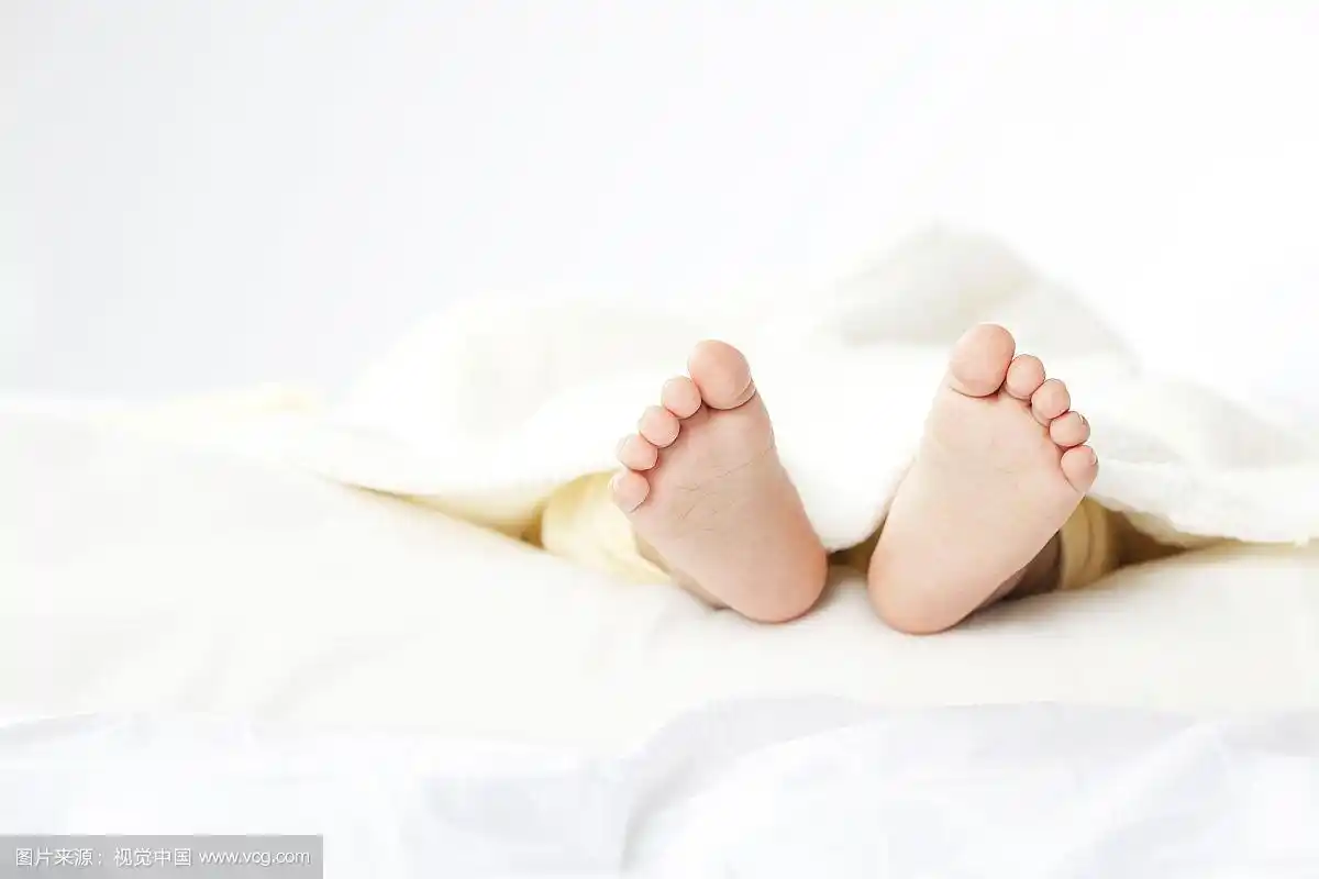 婴儿脚丫特写