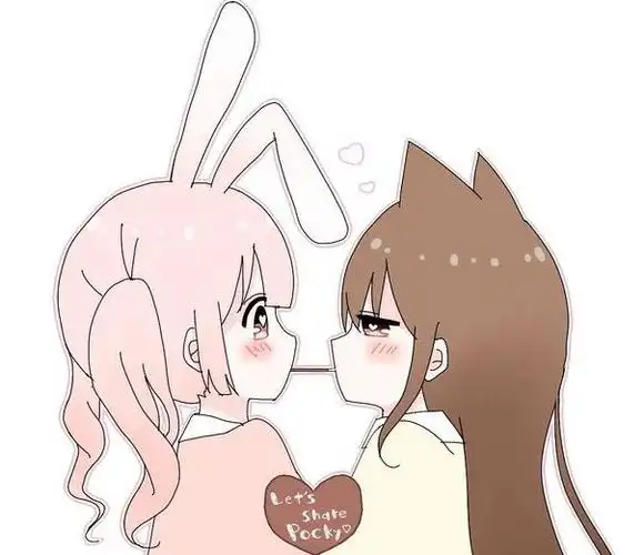 可爱闺蜜头像q版