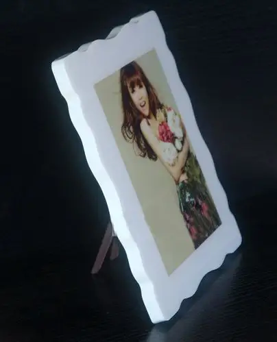10寸韩国水晶/亚米奇水晶/韩国烤瓷水晶相框制作含照片冲印设计
