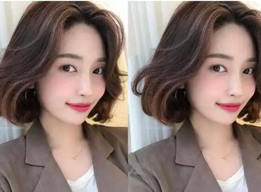 短发半头烫发型图片示范女生半头烫如何打理迷人