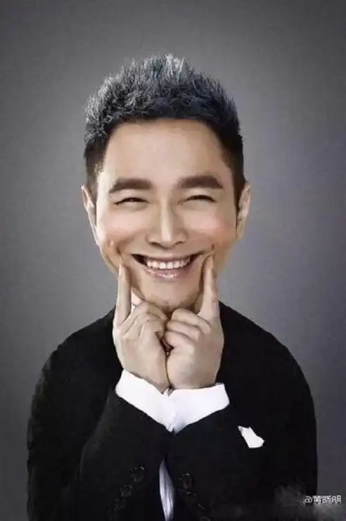 这是黄晓明今年最满意的写真 ,萌萌哒