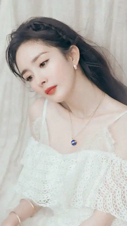 清新唯美温柔小仙女杨幂手机壁纸锁屏图片