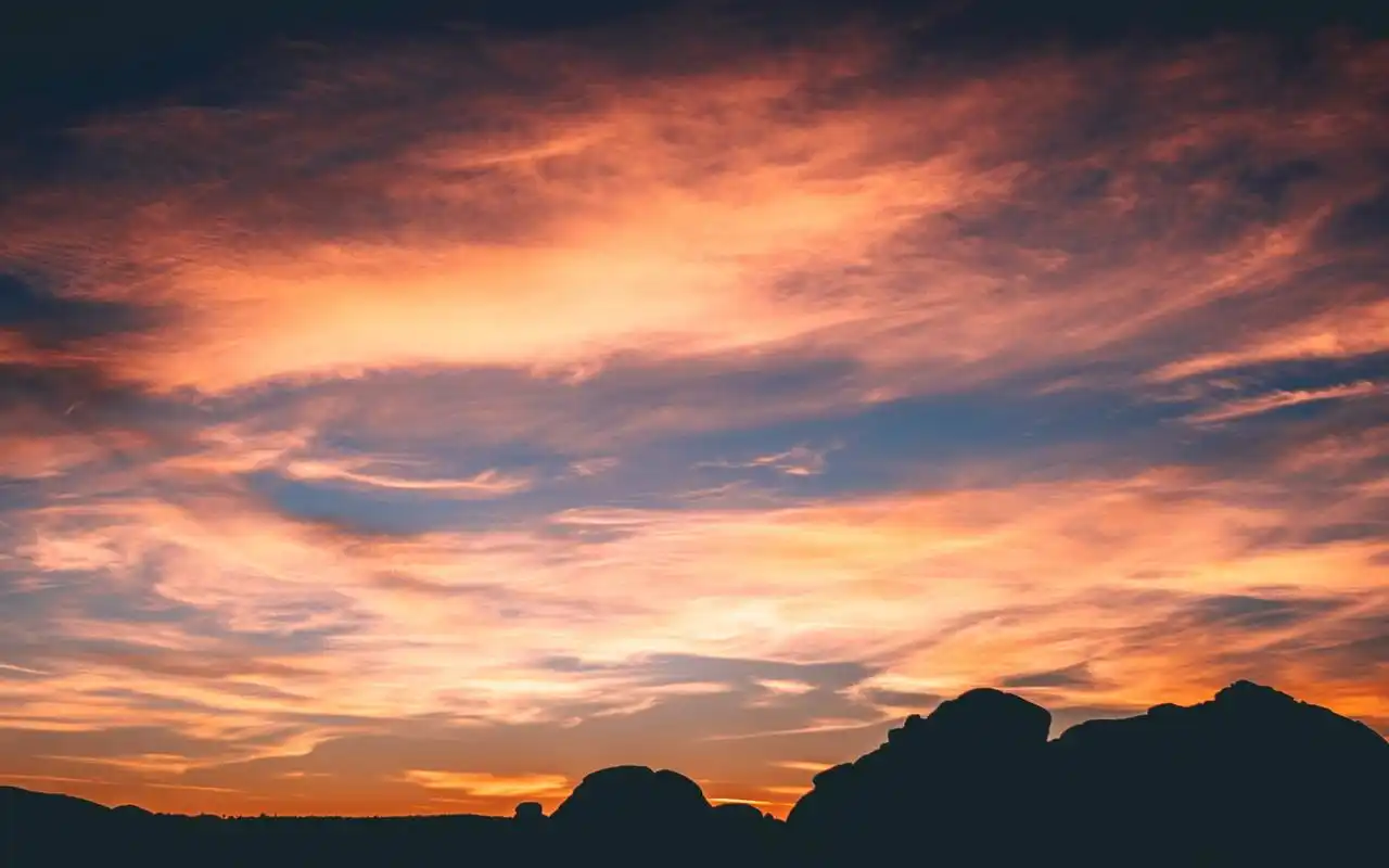 好看的夕阳晚霞唯美风景图片桌面壁纸