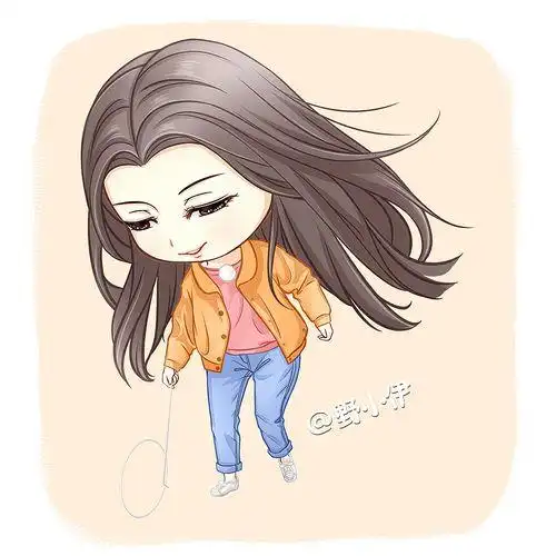 关晓彤q版简笔画视频