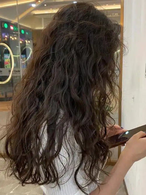 2021年秋季比火爆的法式烫 甜美蛋蛋卷93