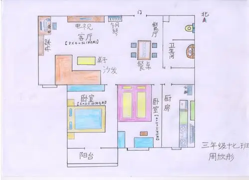 5. 平面图作品完成