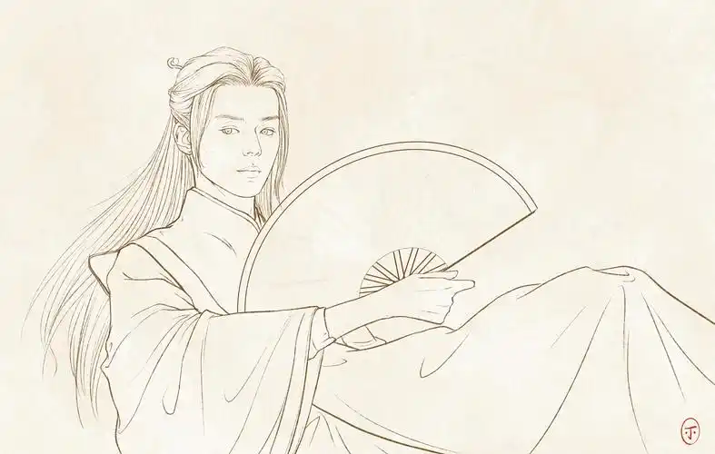 山河令 温客行(附线稿)