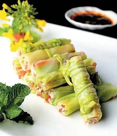 12款 高端会所精美创意冷菜_菠菜_芝麻_小米