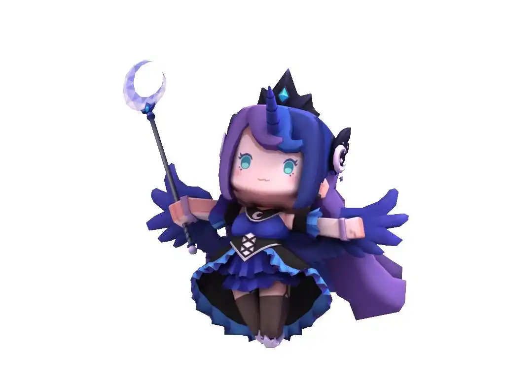 月亮公主辞旧岁,初暮妹妹贺新年,迷你世界新皮肤你pick谁