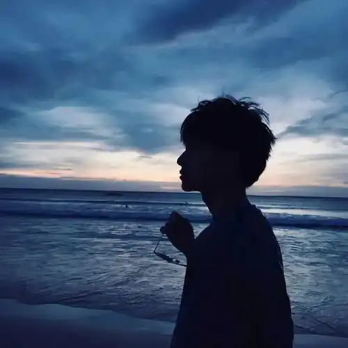 情侣头像霸气背影头像