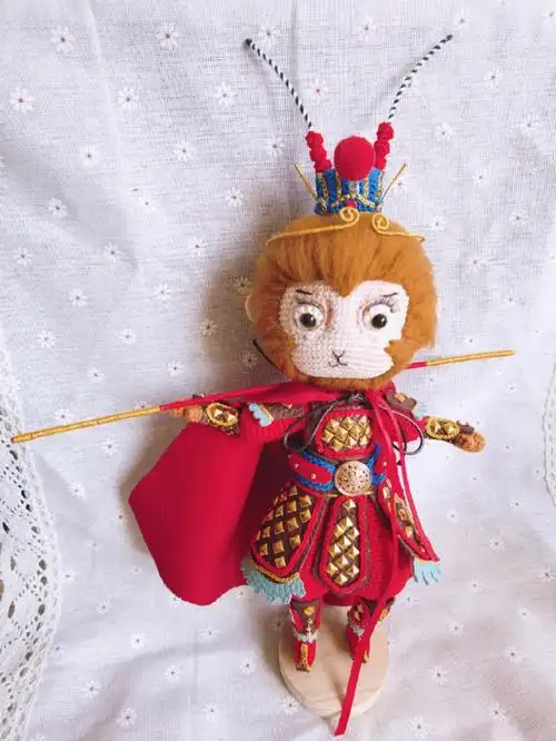 一个阿姨给孙子的定制,满满的爱意#我的手工日常  #齐天大圣孙悟空