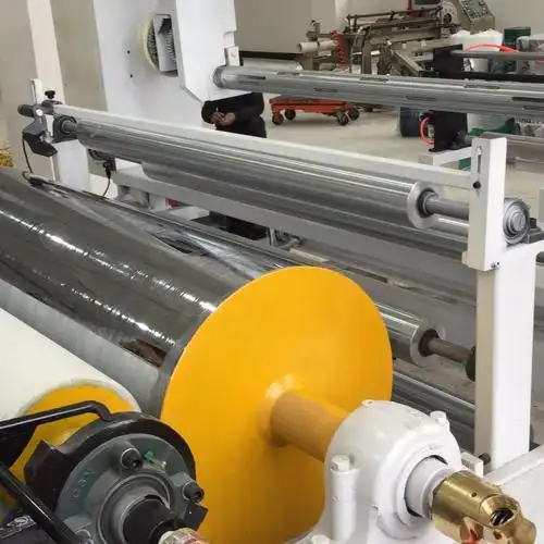 全自动挤出复合淋膜机 挤出流延复合机 纸张 无纺布 编织布淋膜机