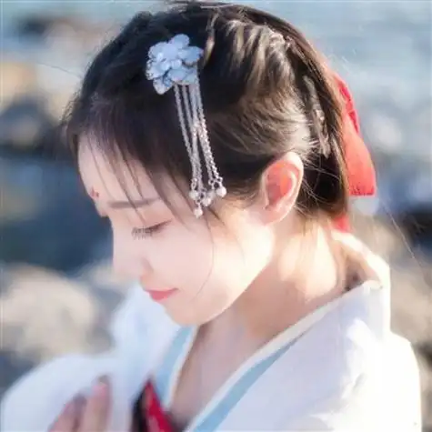 古风头像女生头像森系唯美小清新文艺意境侵删等岁月成沙再