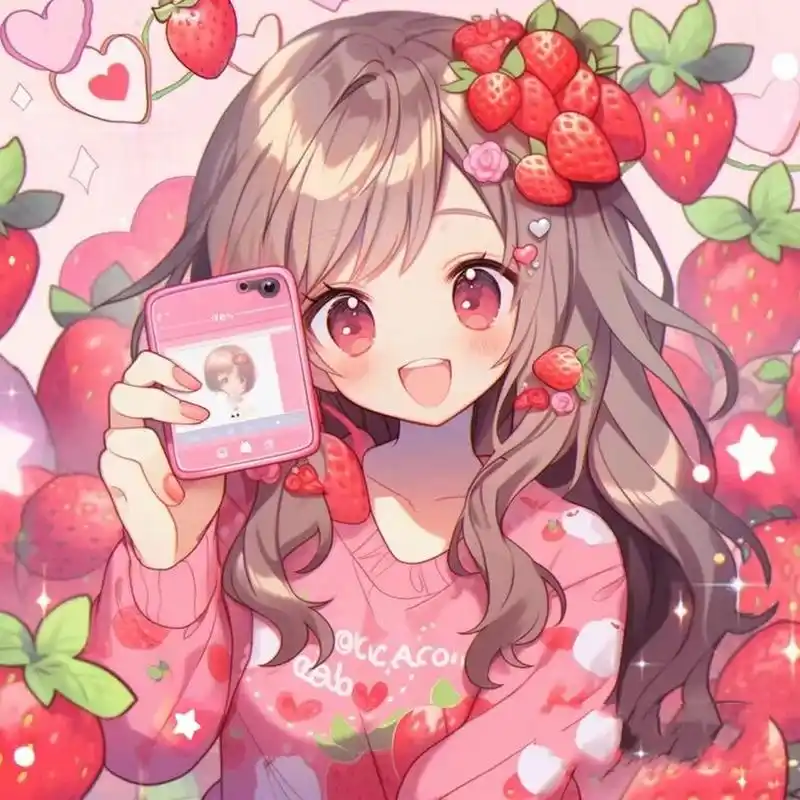 多巴胺闺蜜头像91粉红色篇