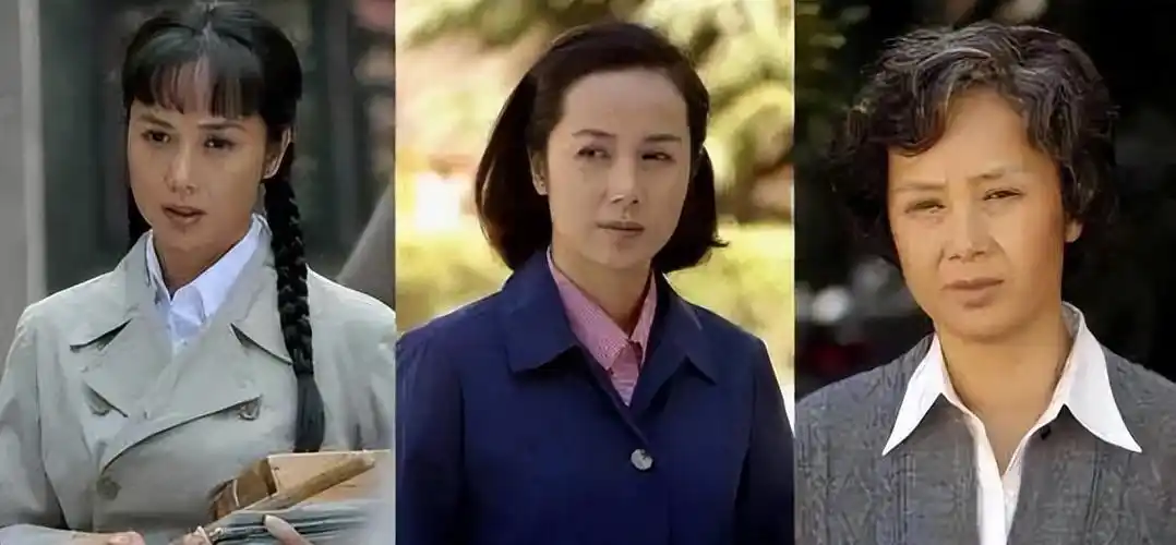 蒋雯丽饰演《金婚》中的女主角文丽,演员和角色的名字只有一字之差.