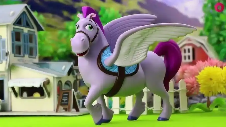 小公主苏菲亚想去找飞马玩