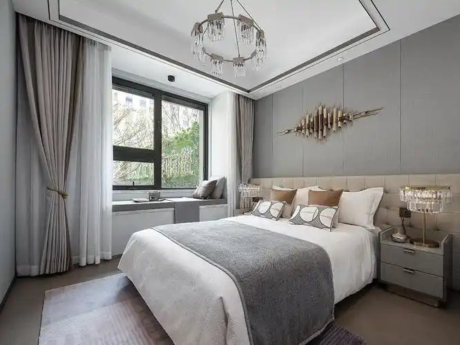 253现代简约复式装修效果图,现代轻奢装修案例效果图-齐家网