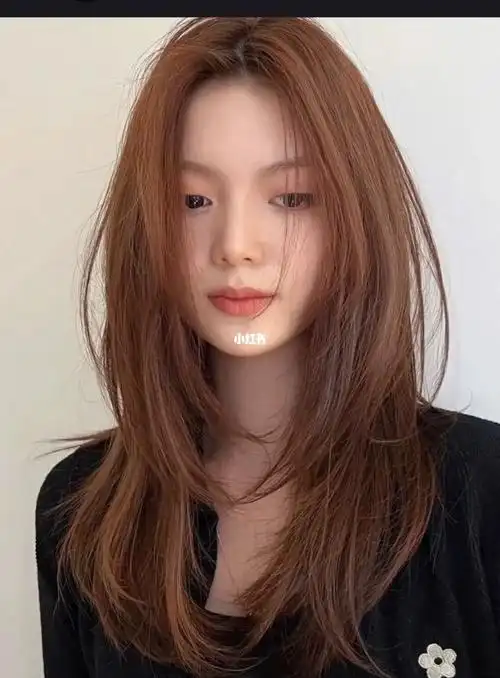 直发微层次真的超好看比初恋发型更显气质