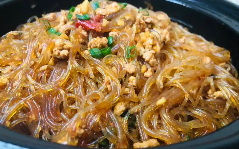 《上海话教做菜》肉末粉丝煲