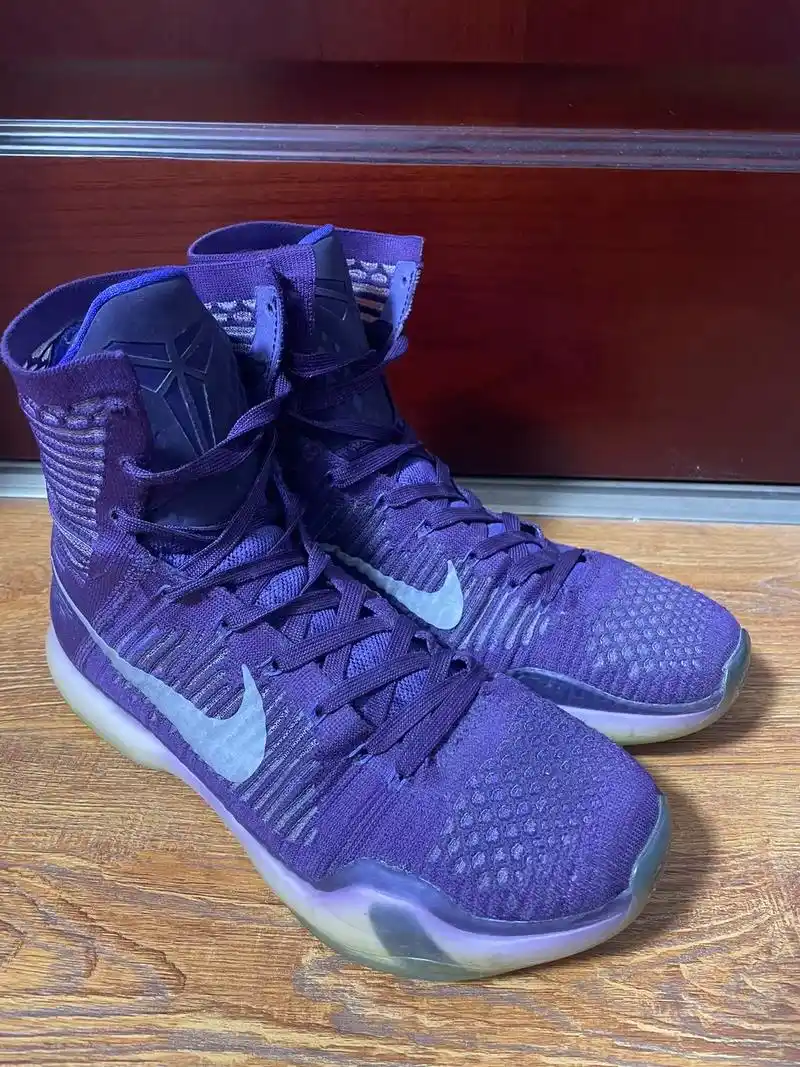 科比zk10湖人紫配色43码精英版