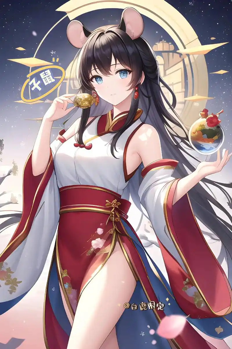 十二生肖二次元拟人第一弹.这样的十二生肖,你爱了吗?#ai绘 - 抖音