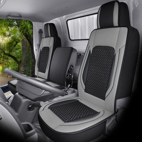 w15 w17 途逸货车皮革坐垫 正副驾驶豪华版绿色【图片 价格 品牌 报价