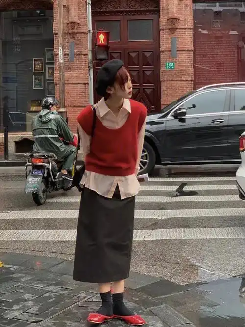 一组摩登女郎穿搭2021年早秋新款穿搭