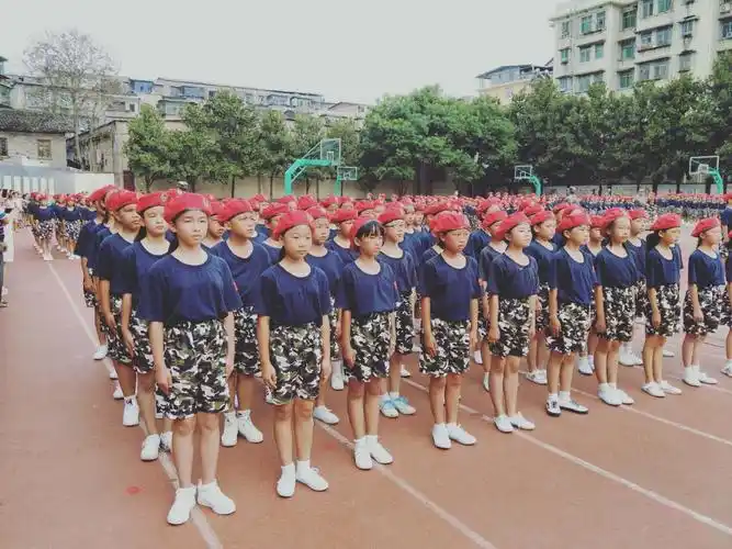 舞水小学军训记载