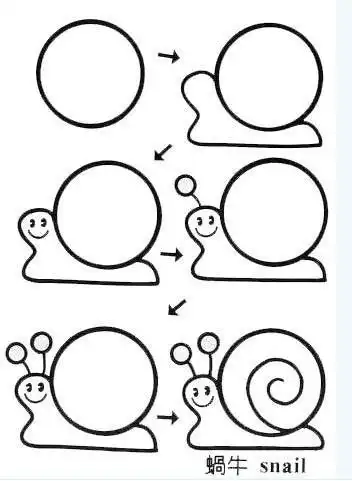 3 简易画儿童 岁小学生学画画 12 10 8 7 正版简笔画大全儿童画入门