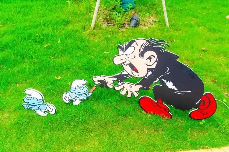 蓝精灵空降魔都!就藏在魔都这家乐园里.