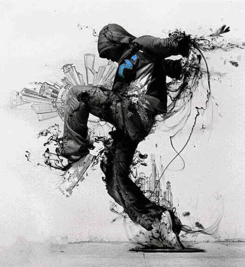 但街舞除了酷,还是一种生活态度 街舞的迷人之处也在于此尊重竞技