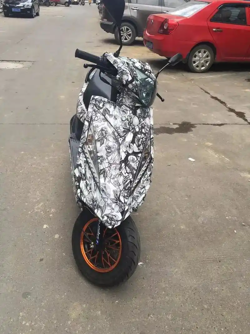 7年前,老妈给我买了一辆"鬼火"摩托车, - 抖音