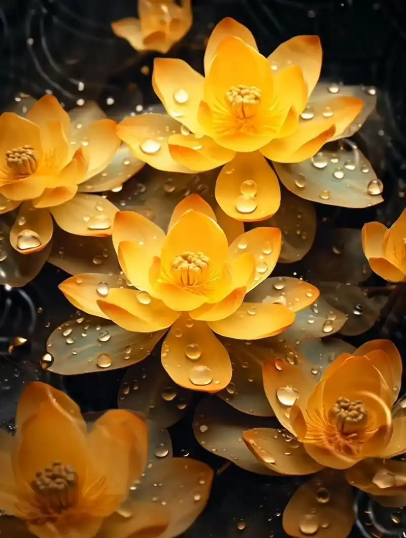 遇见金色莲花说明你的好运气到了 676767