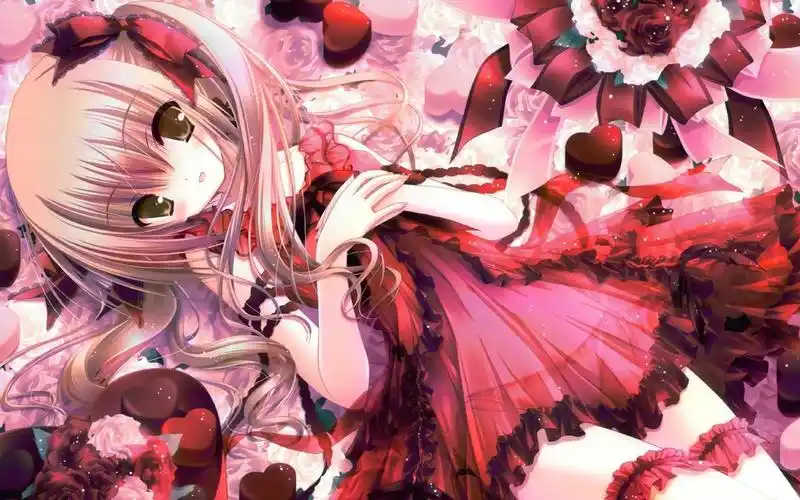 二次元动漫美少女,高清图片,电脑桌面-壁纸族