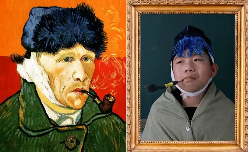 理解有难度;尤其是肖像画,画家常常通过微妙的人物表情,细微的动作